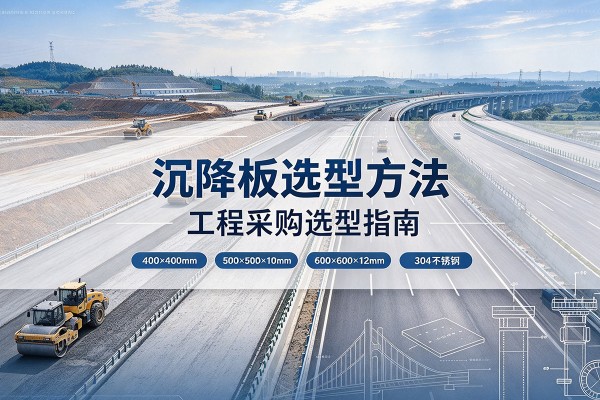 湘乡沉降板选择方法