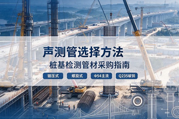 湘乡声测管选型标准