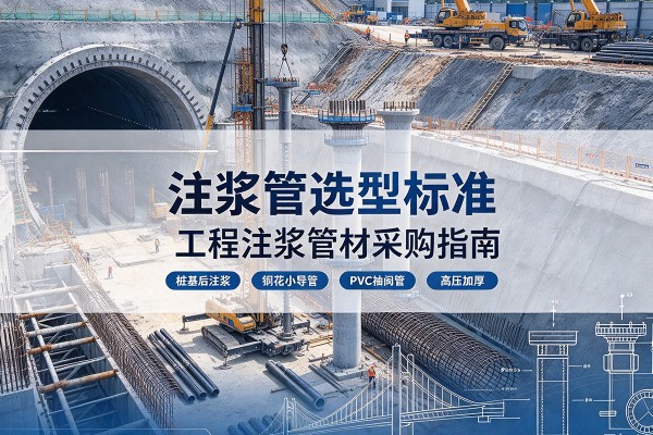 湘乡注浆管选型标准