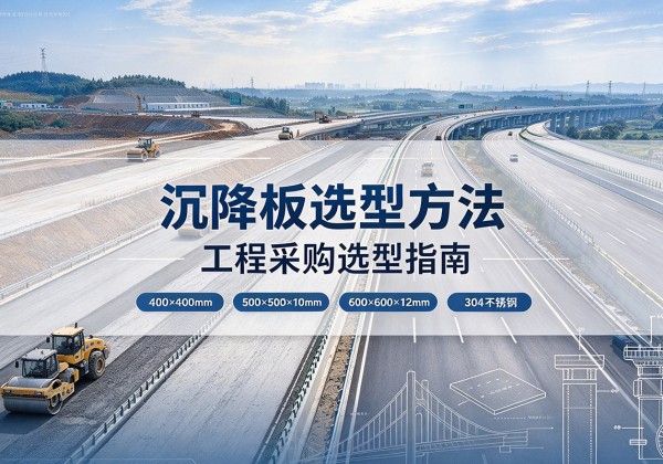 湘乡沉降板选择方法